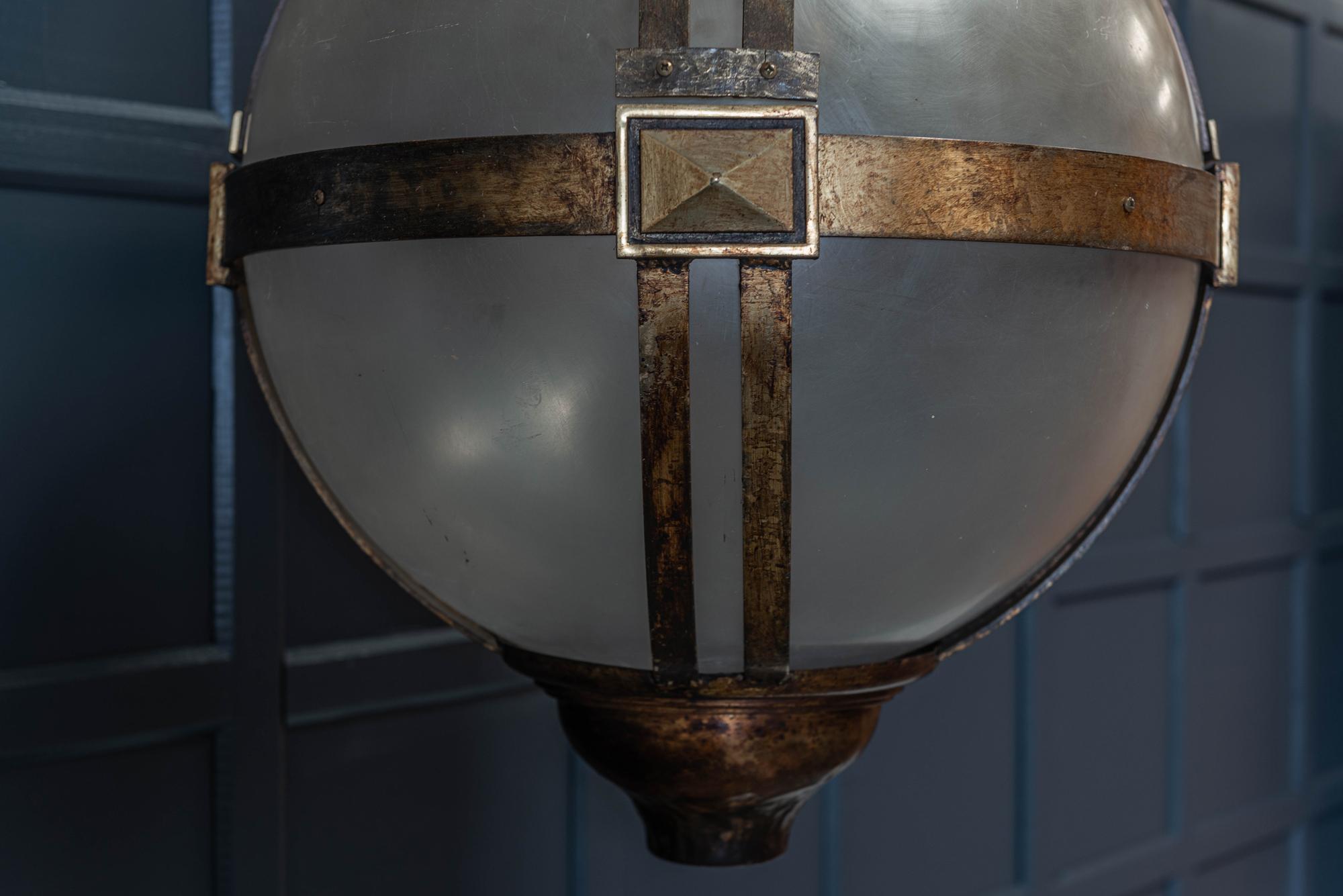 Huge London Westminster, Street Globe Pendant Lantern 2