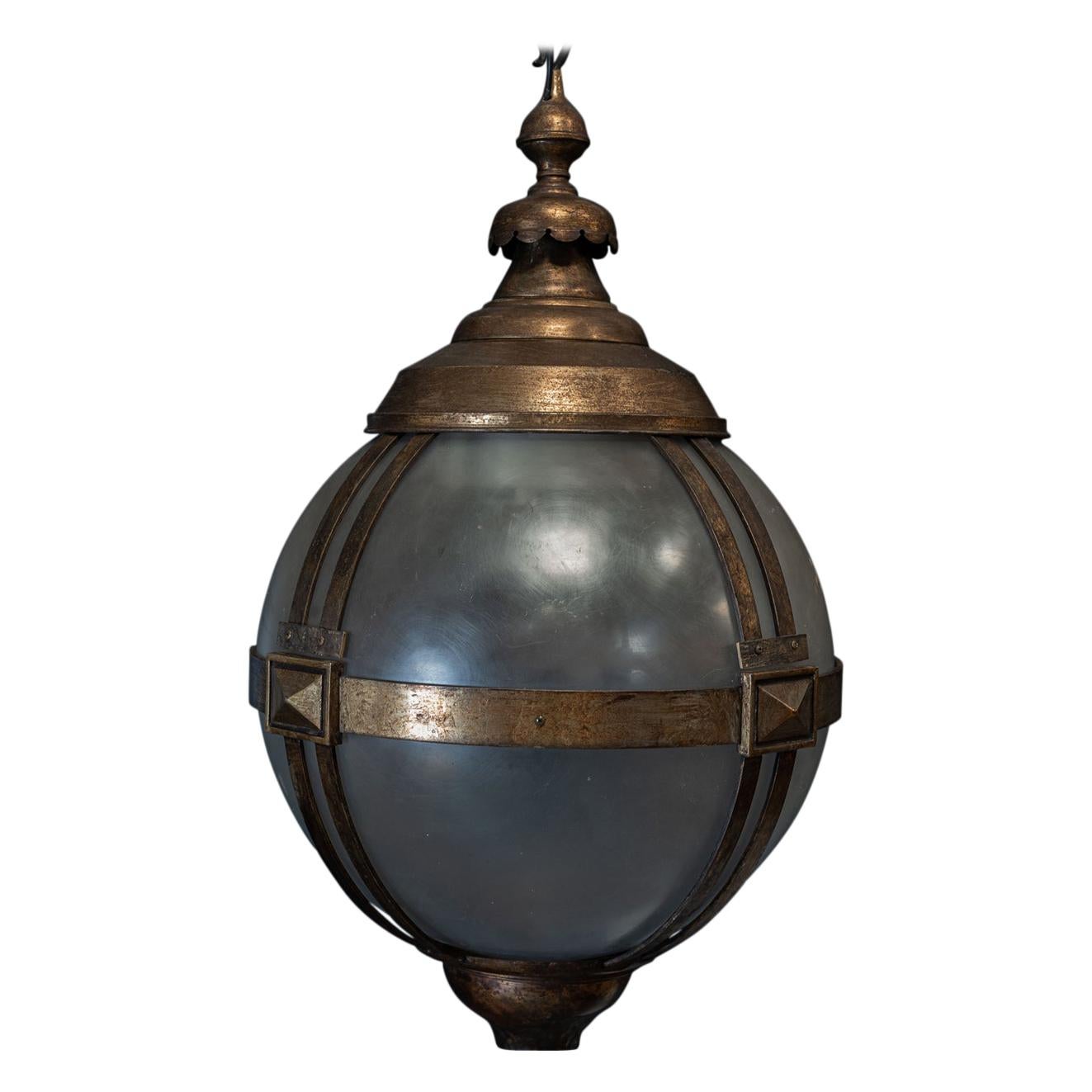 Huge London Westminster, Street Globe Pendant Lantern