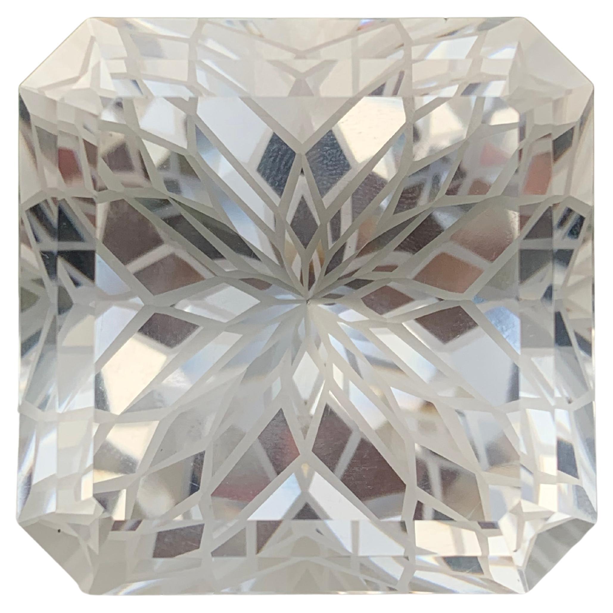 Grand quartz de cristal naturel transparent non serti de 278,95 carats pour la fabrication de bijoux