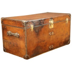 Huge Louis Vuitton Leather Steamer Louis Vuitton Trunk