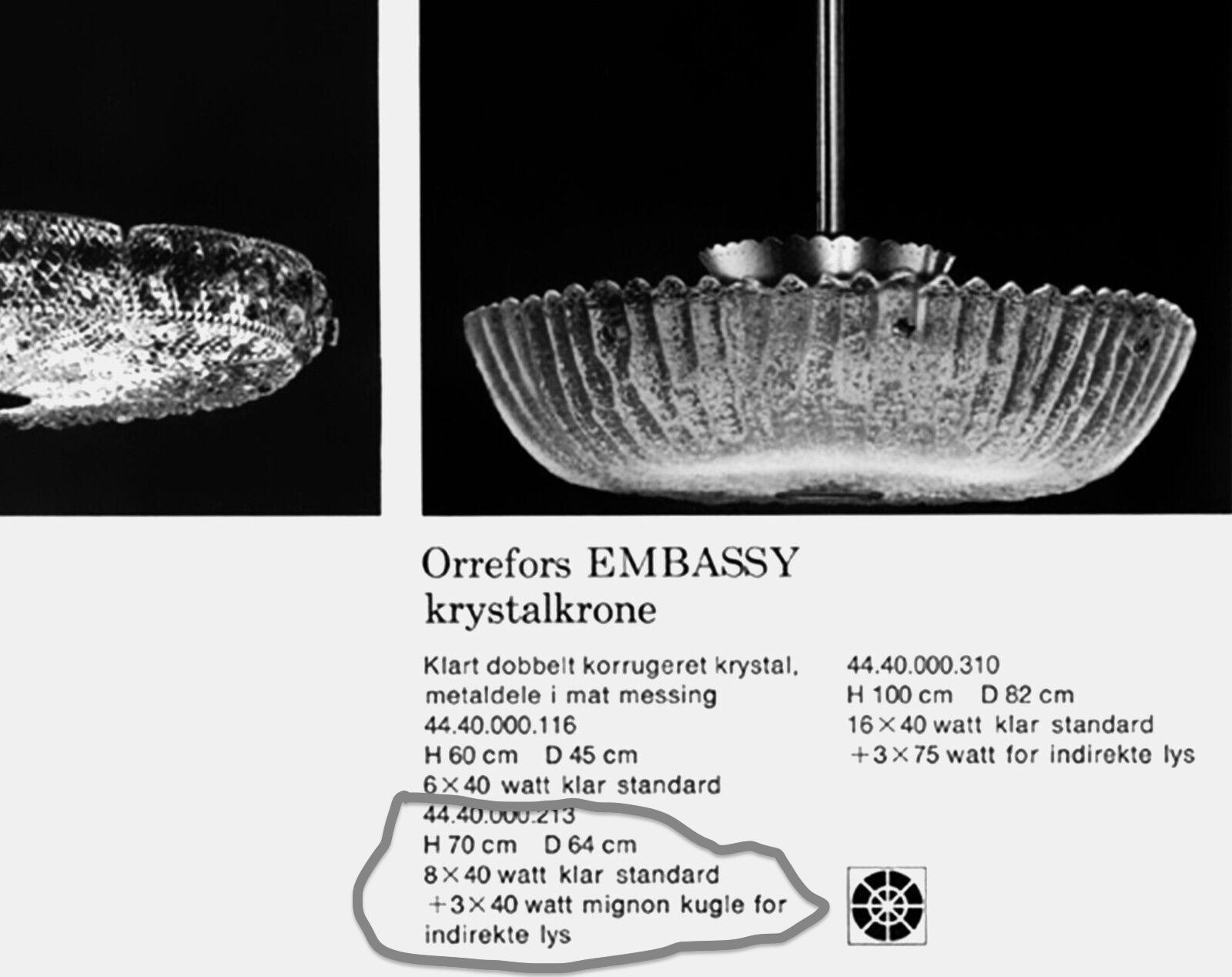 Enorme lampadario Lyfa Embassy di Carl Fagerlund in vendita 3