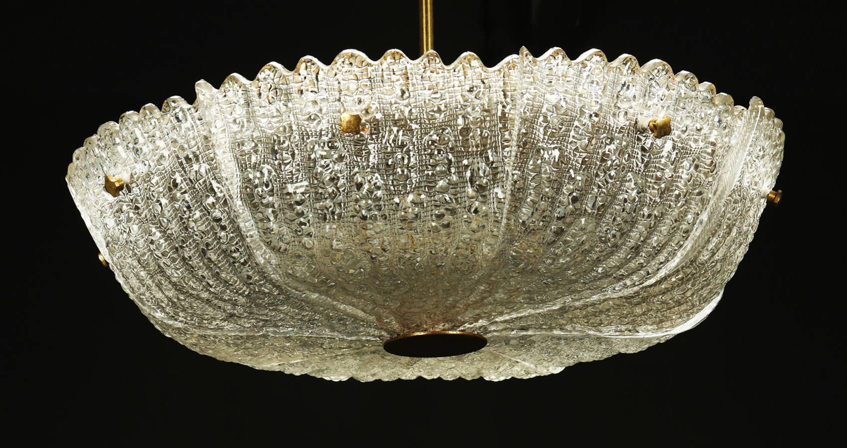 Scandinavo moderno Enorme lampadario Lyfa Embassy di Carl Fagerlund in vendita