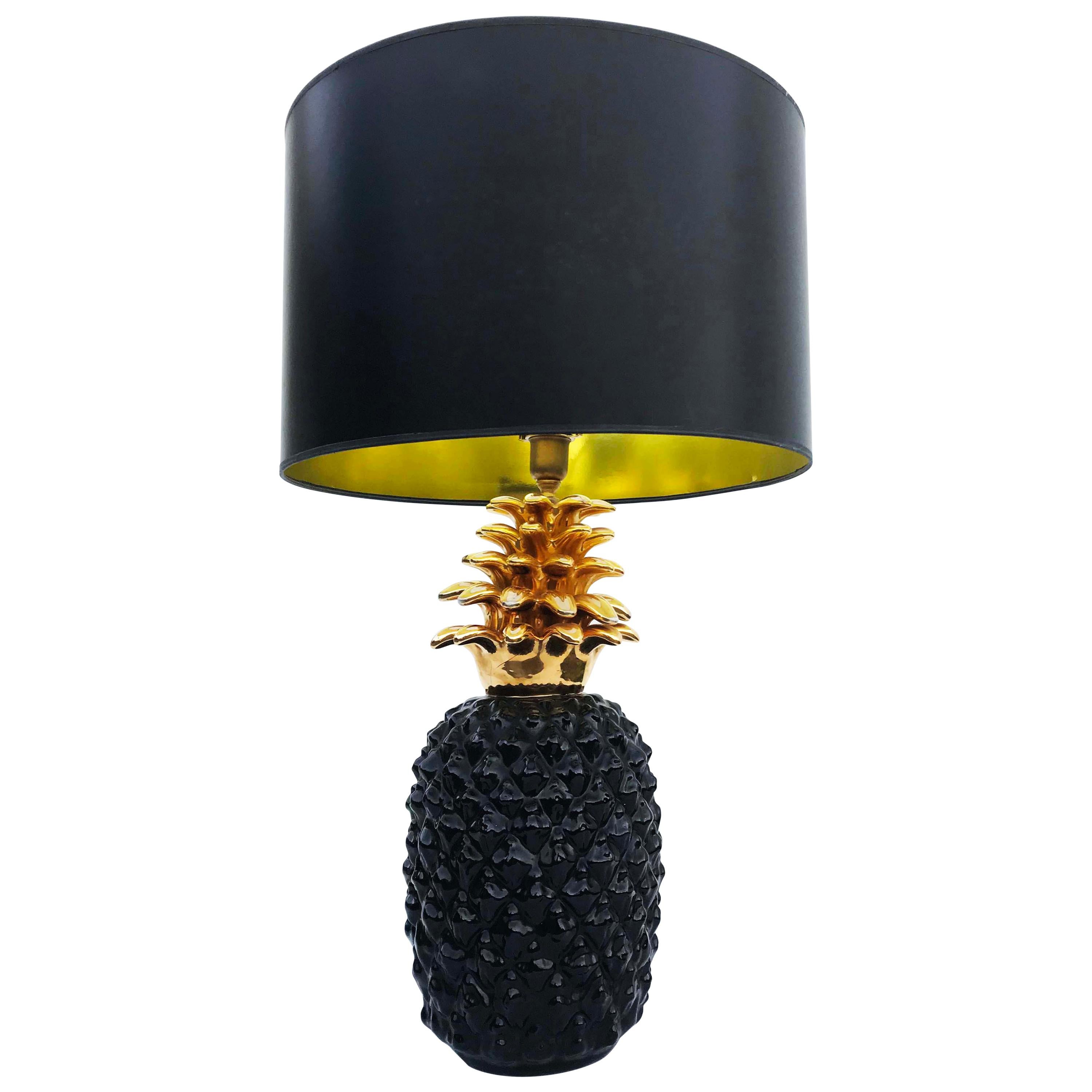 Huge Maison Lancel Ceramic Table Lamp For Sale