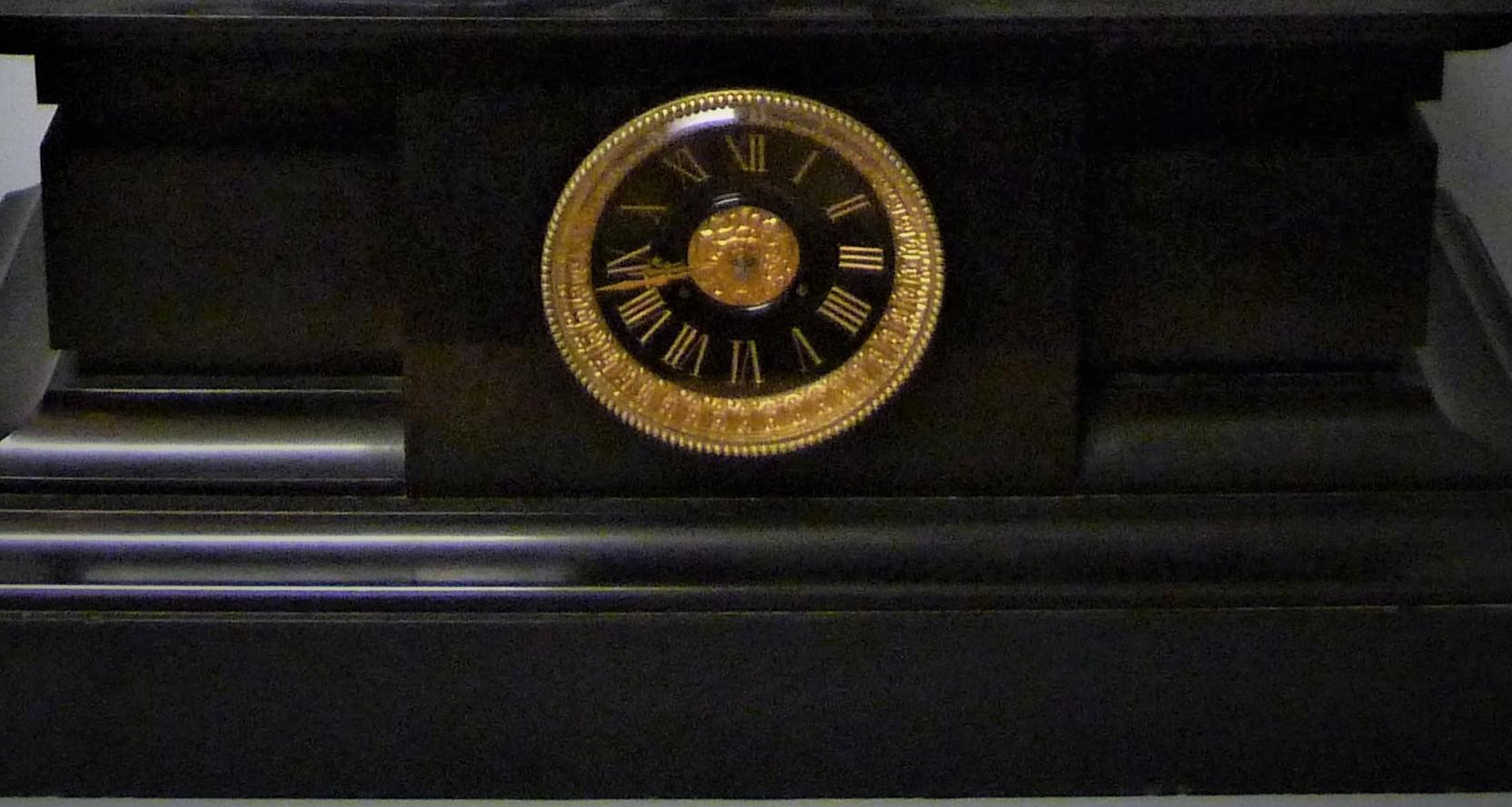 French  Huge Mantel Clock Late Nineteenth Century For Sale