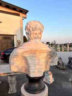 Huge  Marble Bust of an Roman Emperor 95 cm