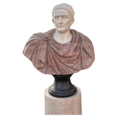 Huge  Marble Bust of an Roman Emperor 95 cm