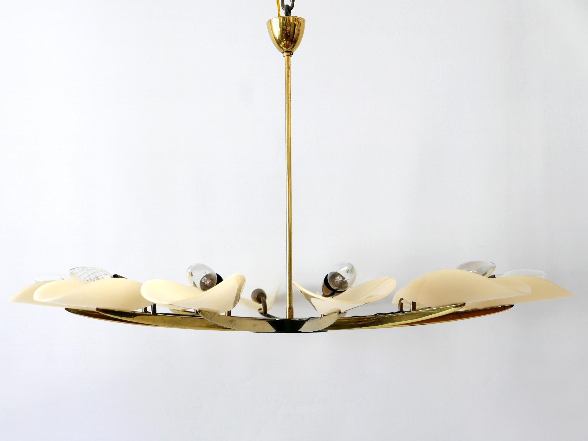 mid century chandelier