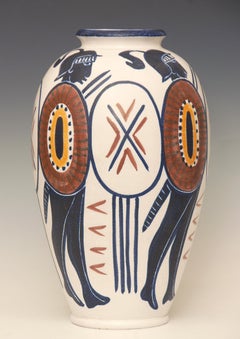 Huge Midcentury Vase by Mette Doller for Andersson & Johansson of Höganäs