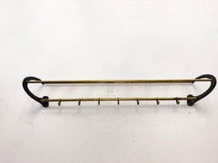 Huge Midcentury Austrian Coat and Hat Rack