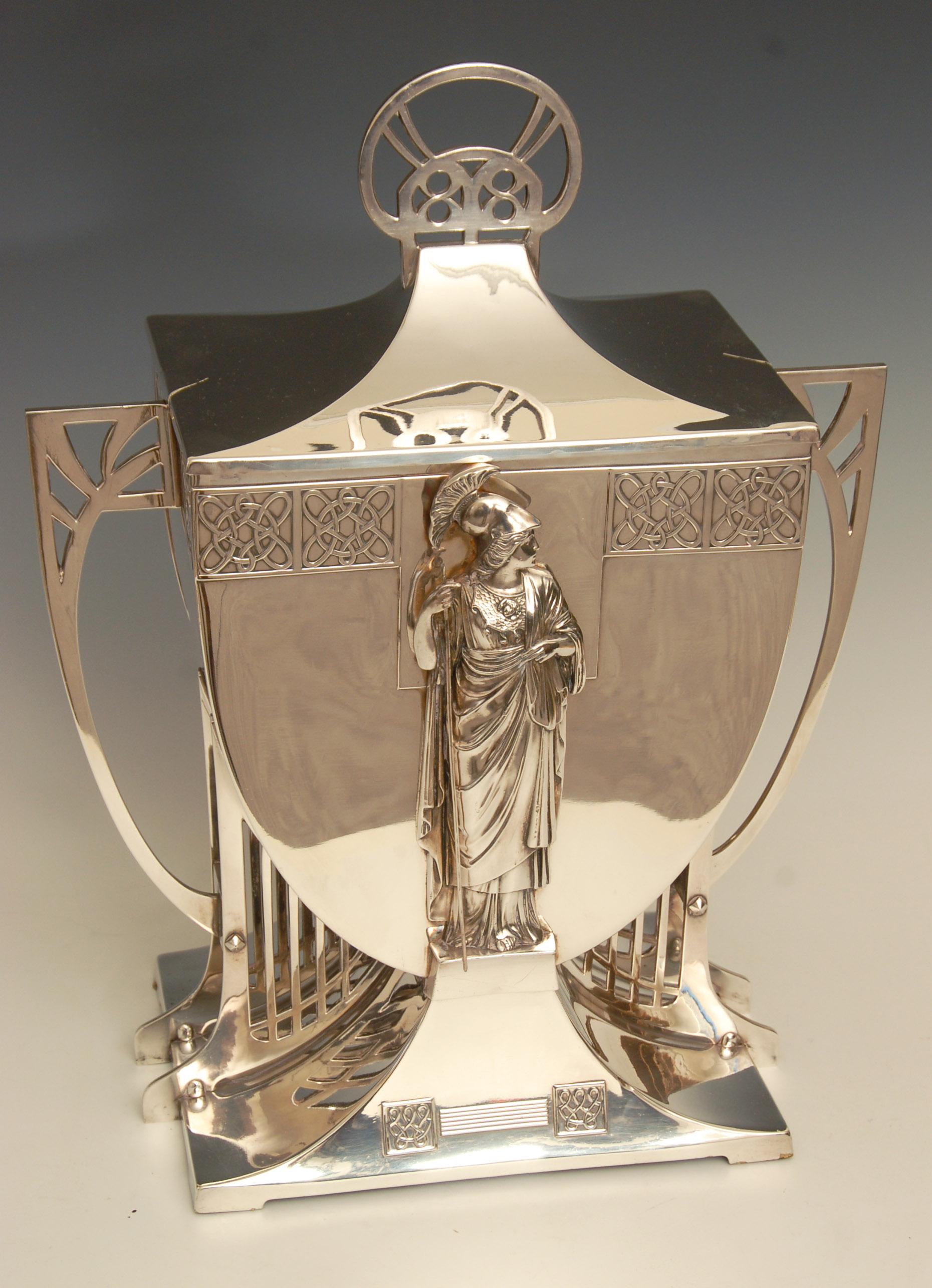 EPNS Huge Monumental WMF Art Nouveau Ice Bucket / Centrepiece circa 1910 For Sale