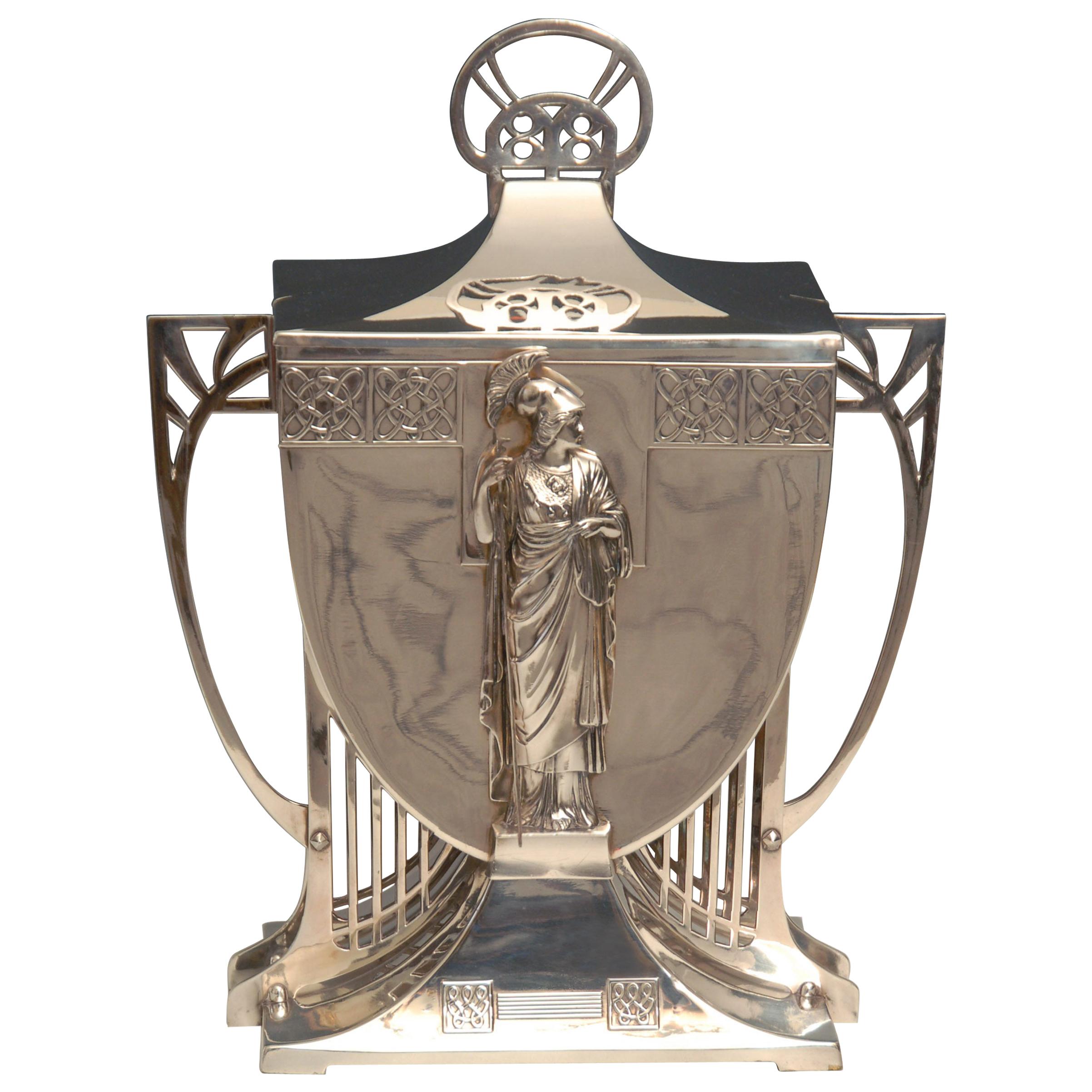 Huge Monumental WMF Art Nouveau Ice Bucket / Centrepiece circa 1910 For Sale