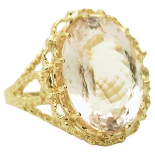 Huge morganite ring in a massive braided design , a cocktail ring that will get tons of compliments! Made in 18KT yellow gold, size 7 will comes with nice packaging and certificate of authenticity!


ABOUT US
We are a family-owned business. Our