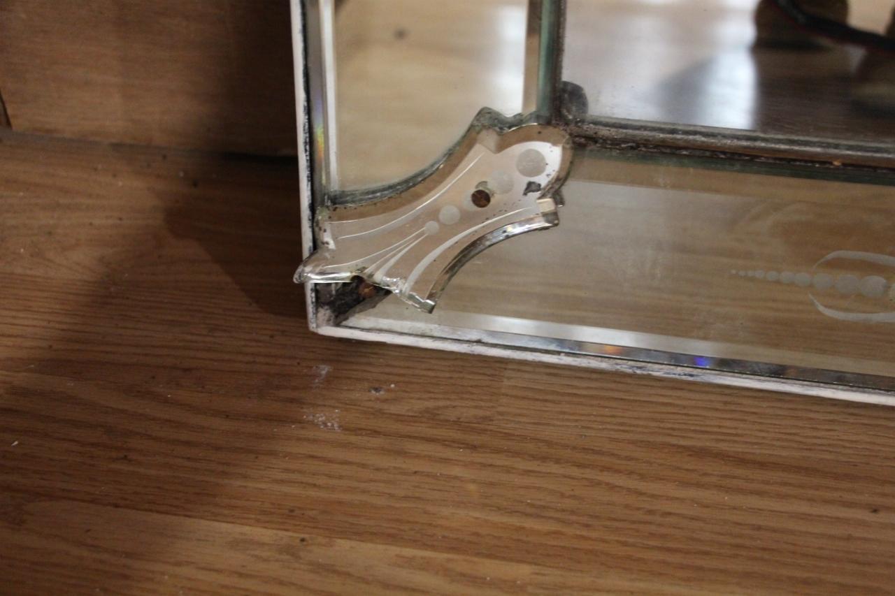 Enorme specchio da banco di Murano lungo 355 cm in vendita 4