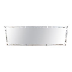 Huge Murano Countertop Mirror 355 Cm Long