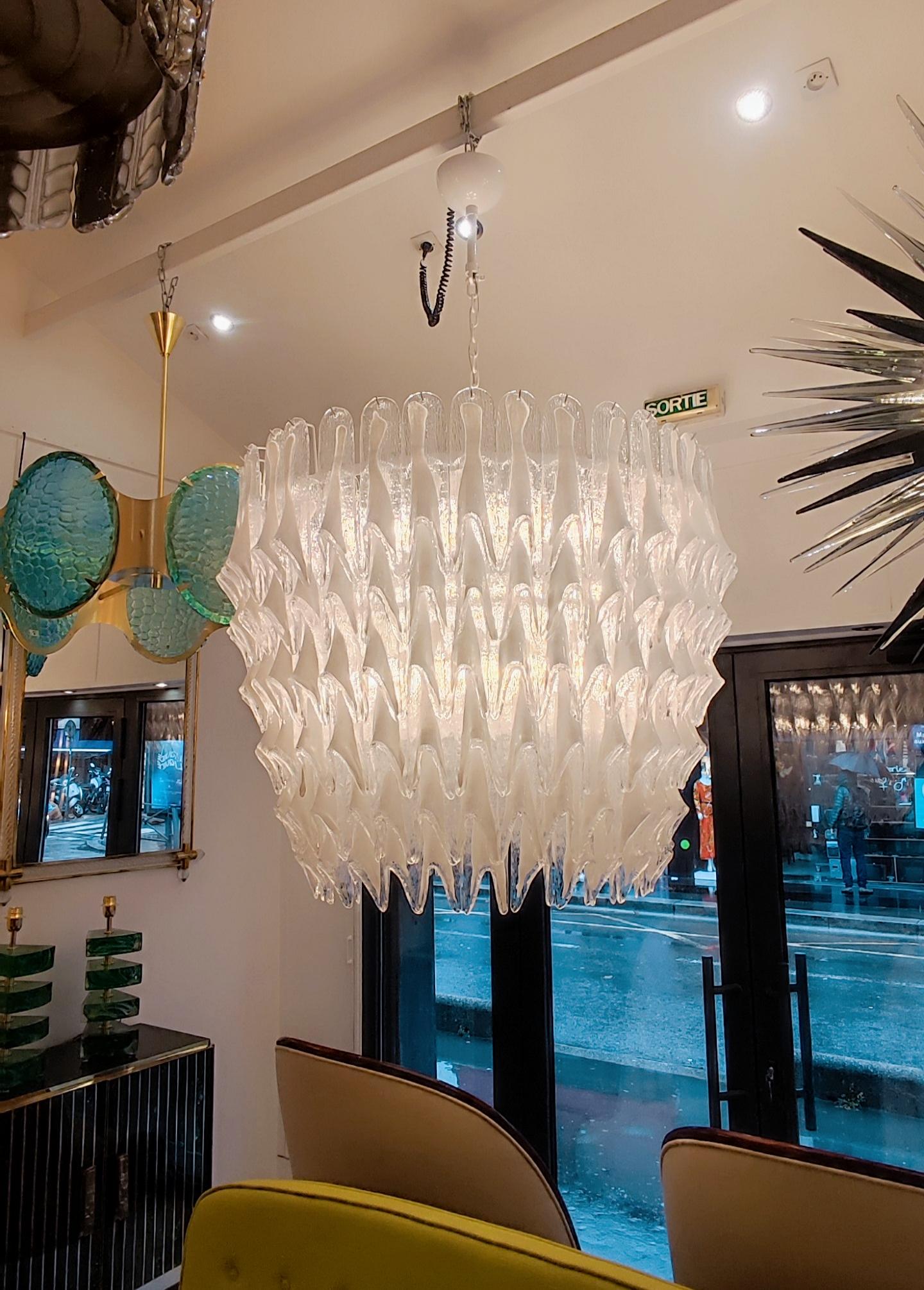 Huge Murano glass chandelier For Sale 1