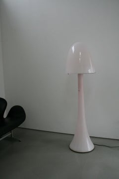 Huge Murano Glass Floor Lamp by AV Mazzega, Italy