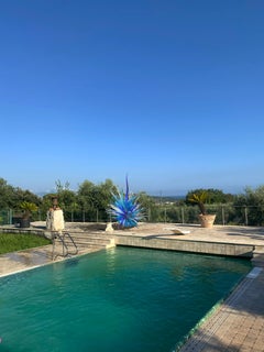 Huge Murano Glass Light Source, Contemporary Installation