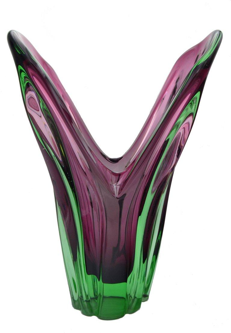 Italian Huge Murano Glass Vase