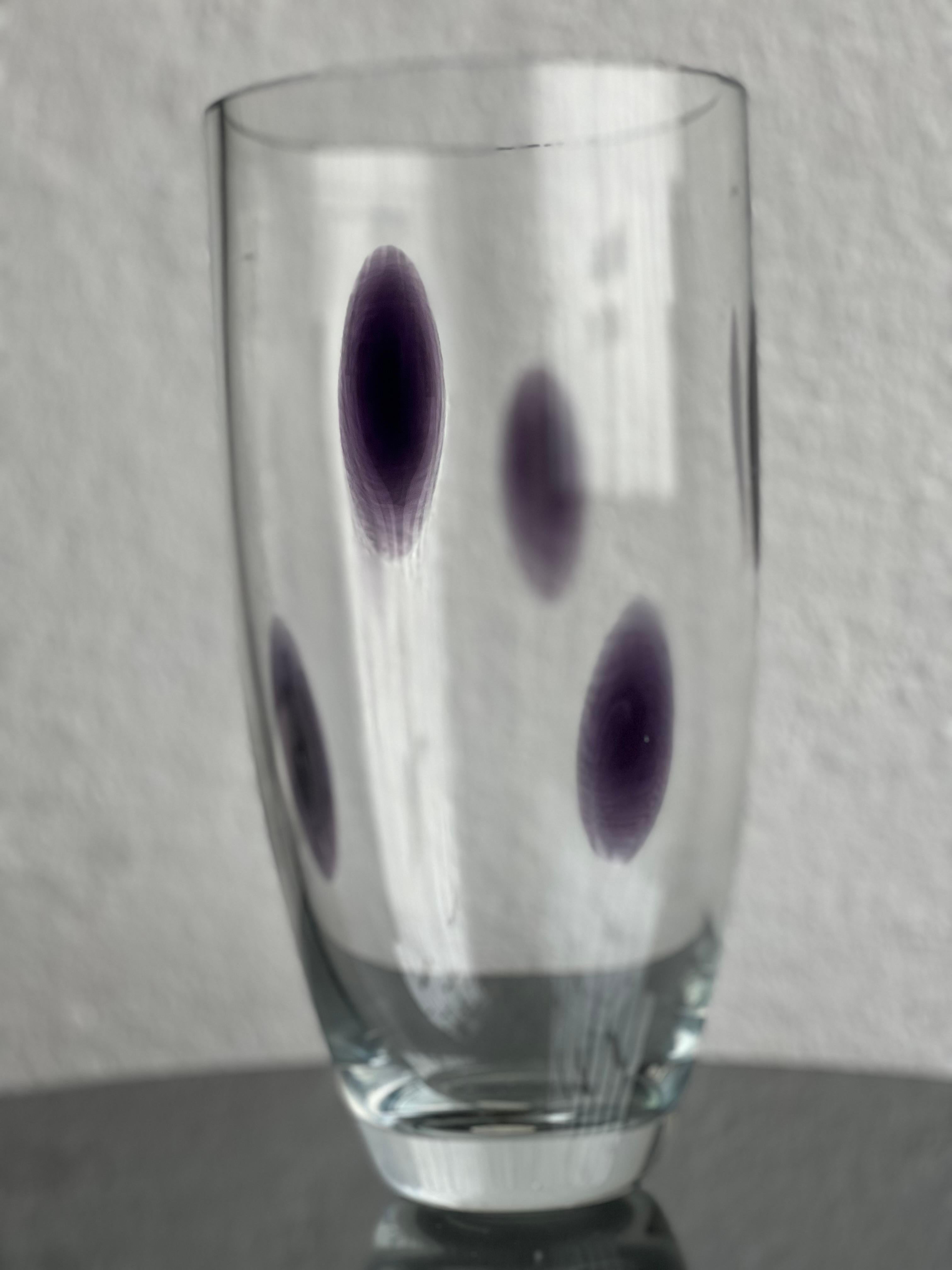 Huge Murano Vase by Vetri Murano  with original labels, great conditions 1970's For Sale 4