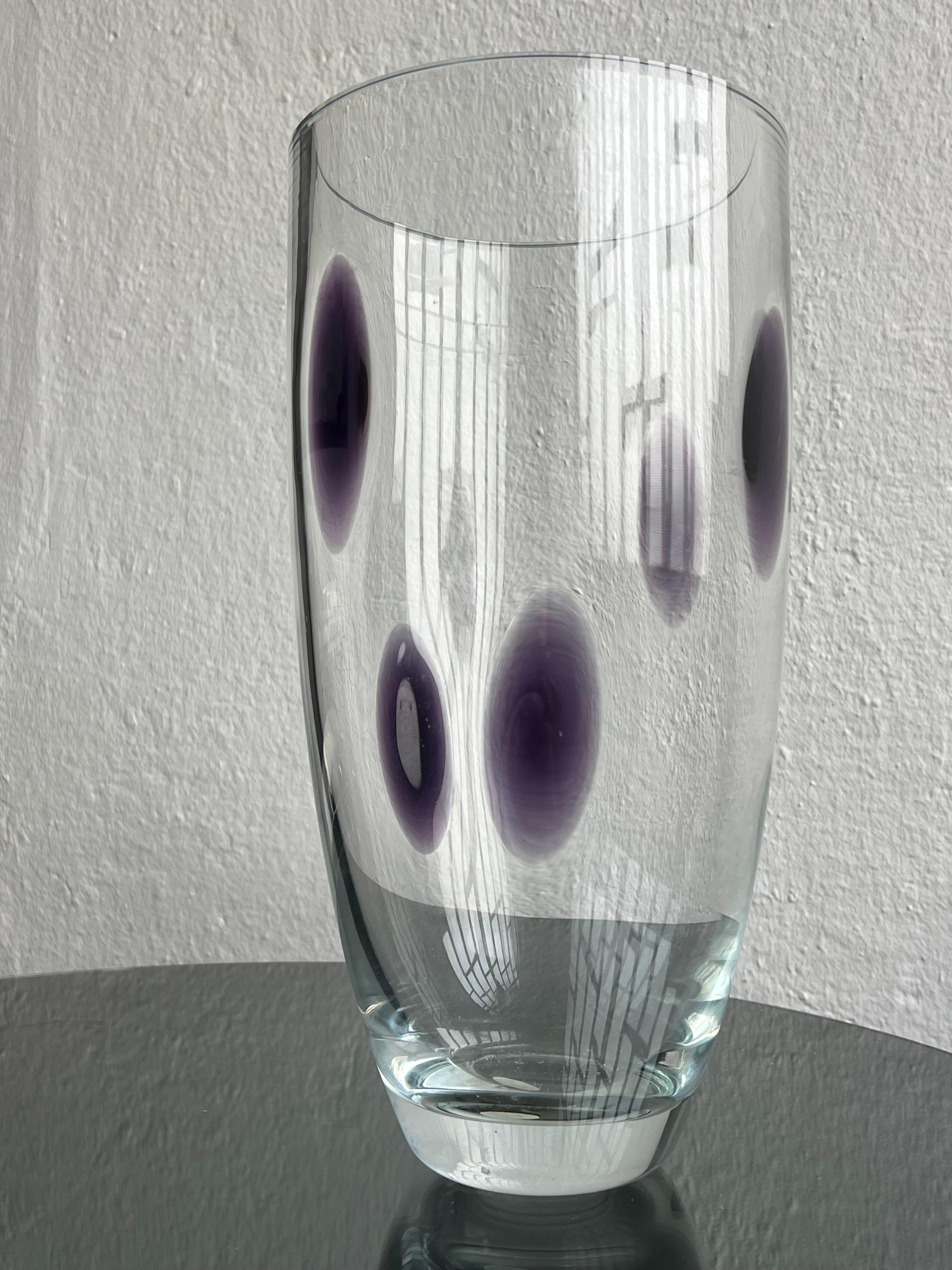 Huge Murano Vase by Vetri Murano  with original labels, great conditions 1970's For Sale 7