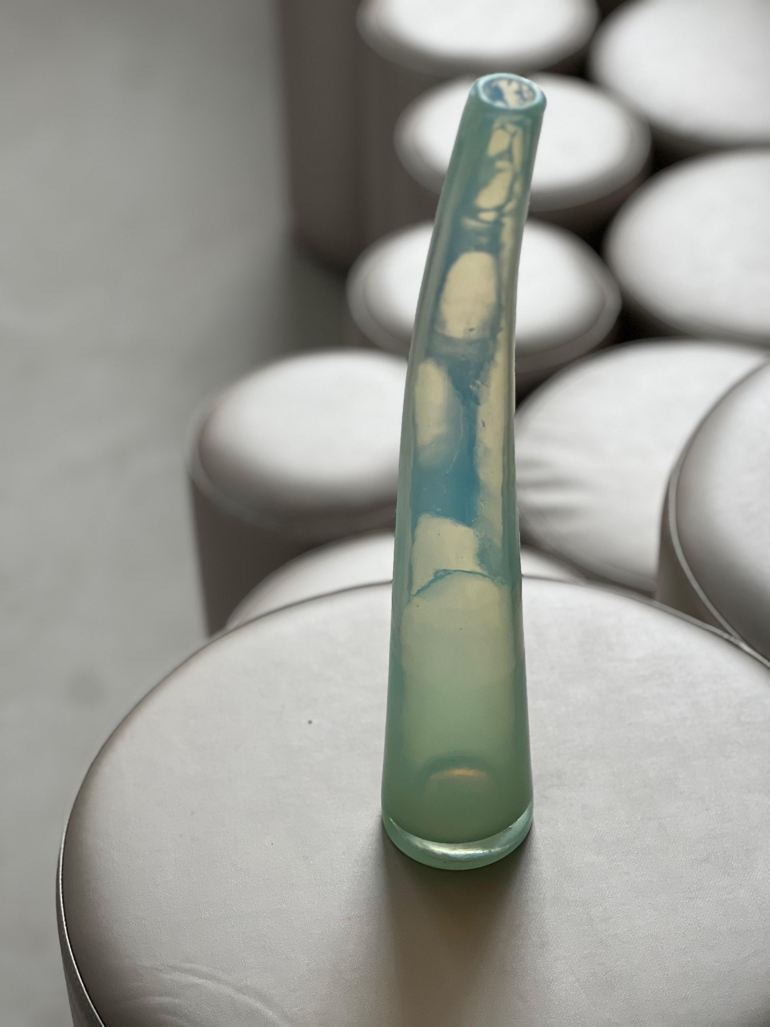 Verre de Murano « Lattimo » de Giusto Toso pour Leucos, années 1970 en vente 13