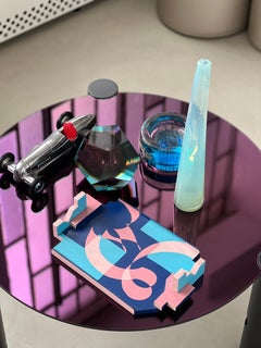 Sculptural Murano ''Lattimo'' Glass by Giusto Toso for Leucos , 1970's