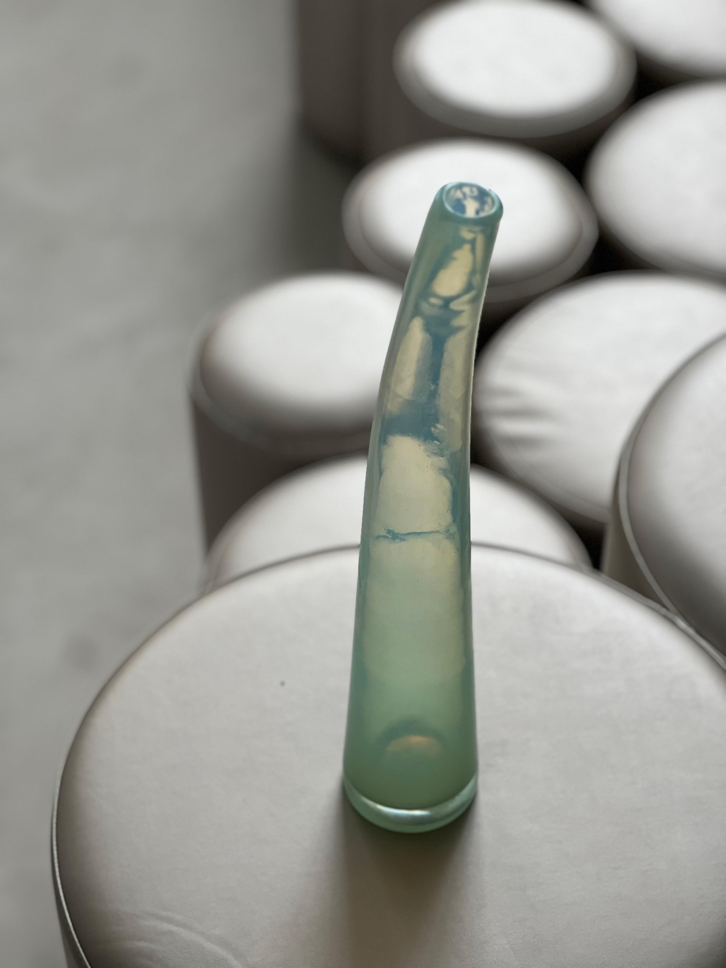 Verre de Murano « Lattimo » de Giusto Toso pour Leucos, années 1970 en vente 14