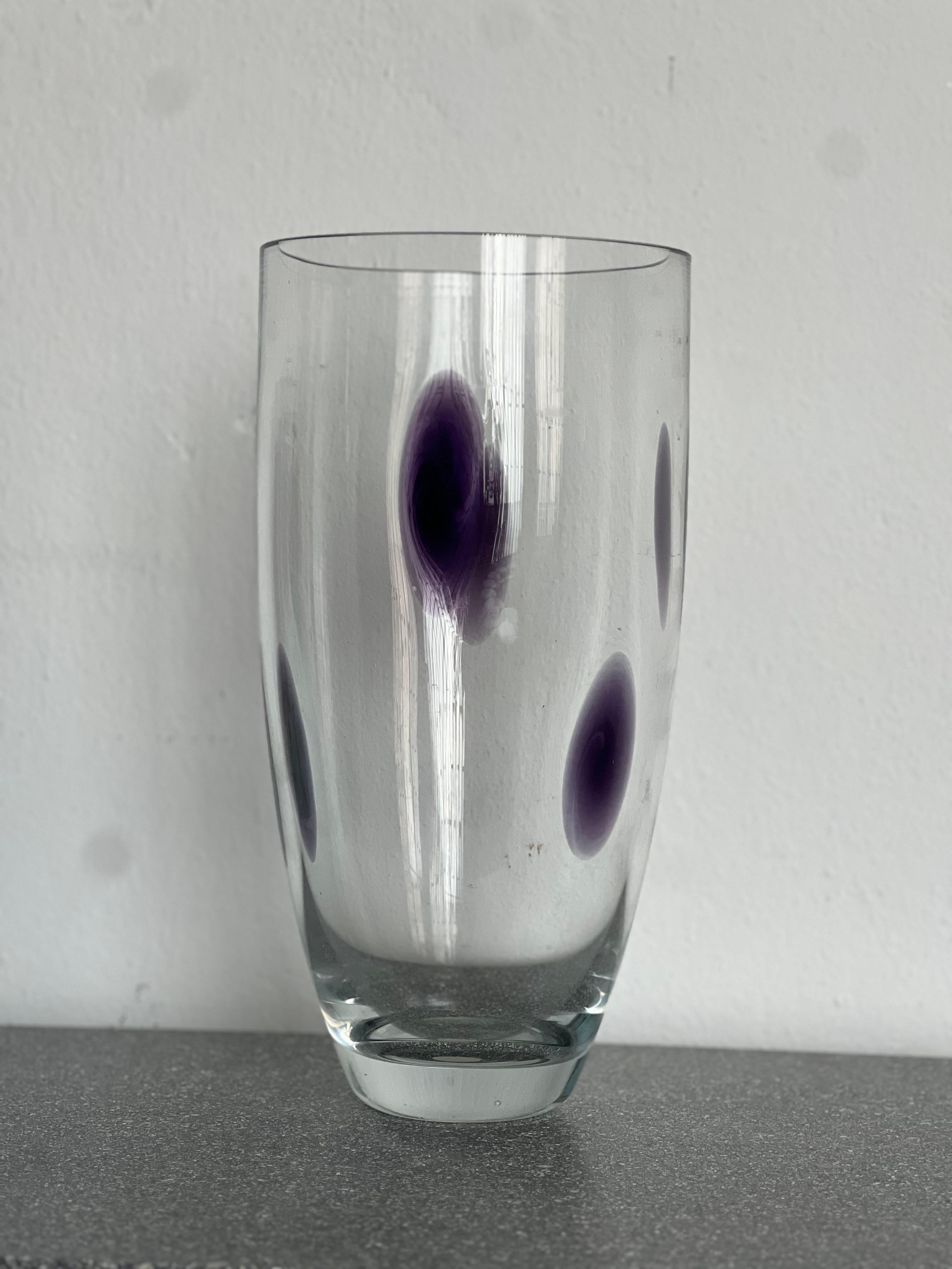 Huge Murano Vase by Vetri Murano  with original labels, great conditions 1970's In Good Condition For Sale In Milano, IT