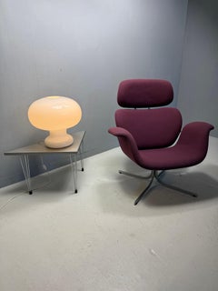 Mushroom Cosack Leuchten XL -one piece glass- Germany 1970's