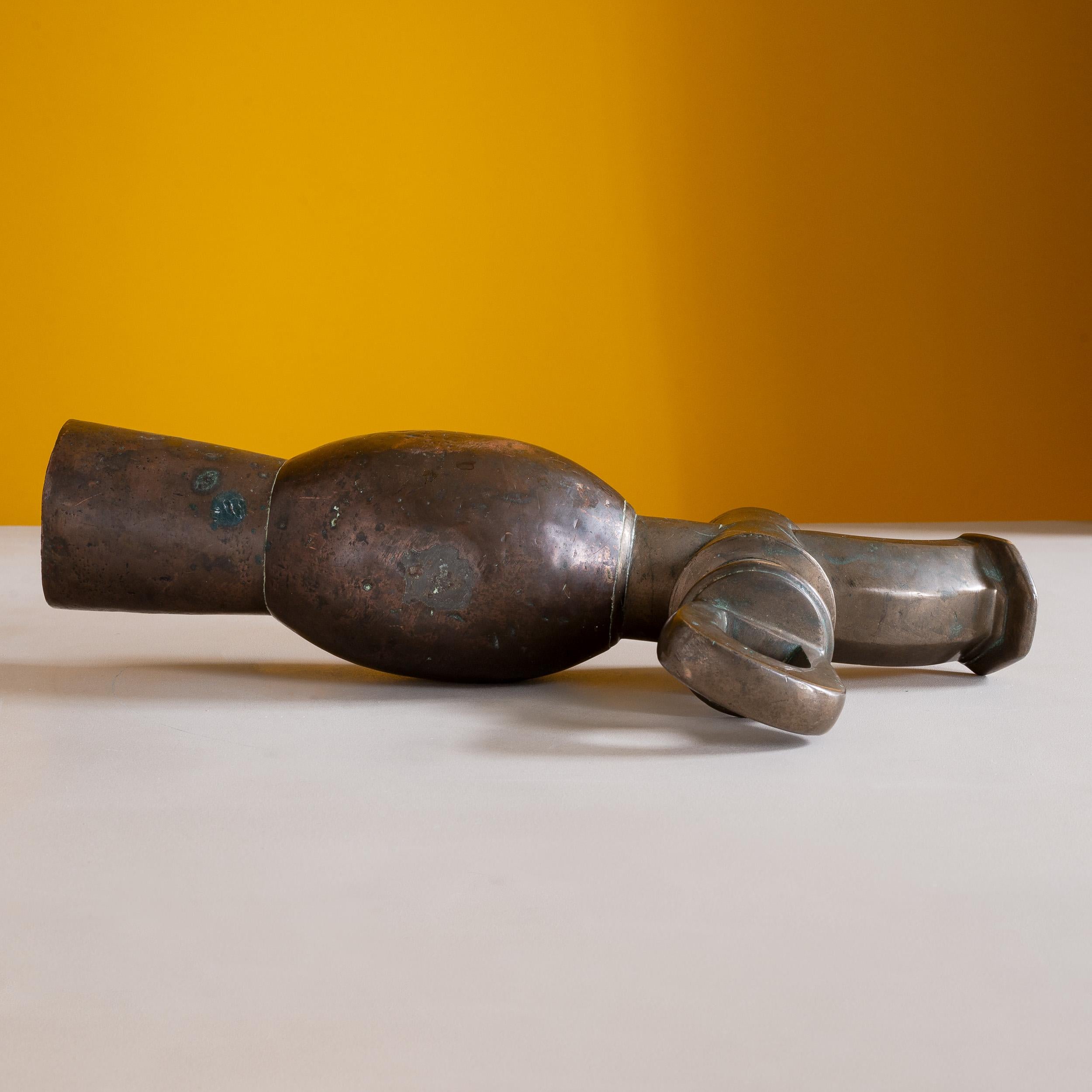 Enorme rubinetto in bronzo e ottone del XIX secolo in vendita 6