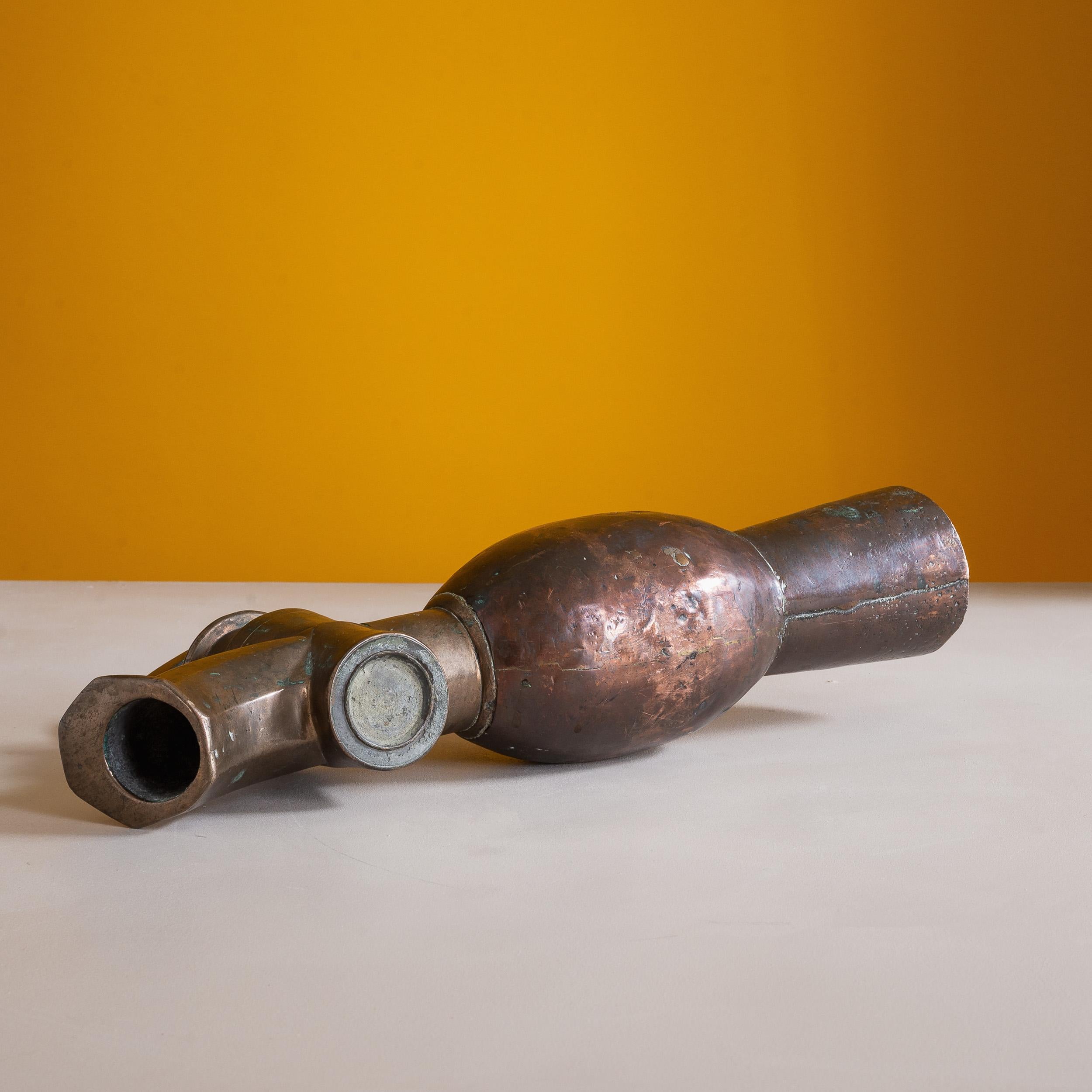 Enorme rubinetto in bronzo e ottone del XIX secolo in vendita 3