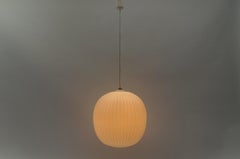 Huge Opaline Glass Lamp "BOLOGNA" by Wilhelm Braun-Feldweg for Peill & Putzler