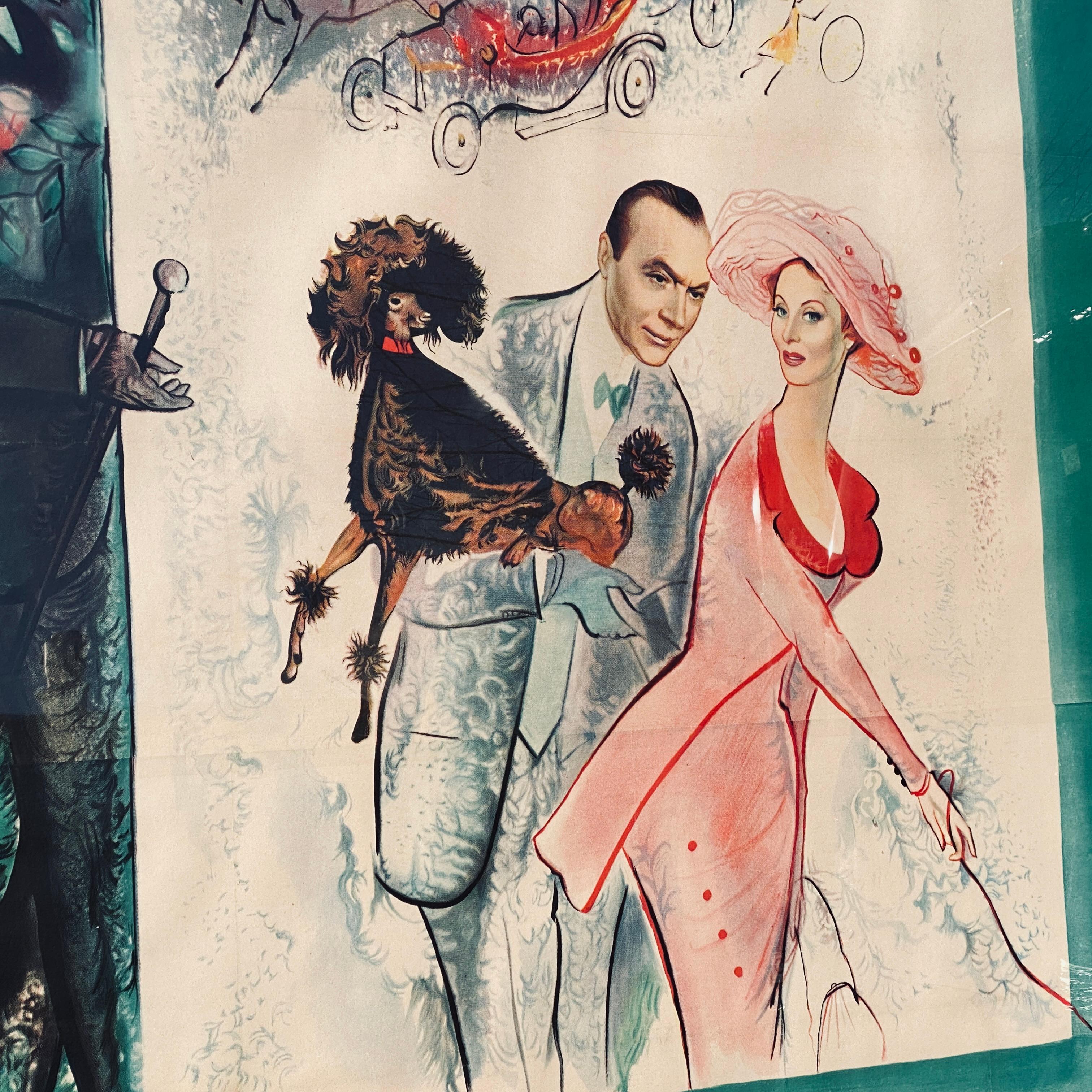 Papier Énorme affiche originale du film Maxime 1958 de René Péron en vente