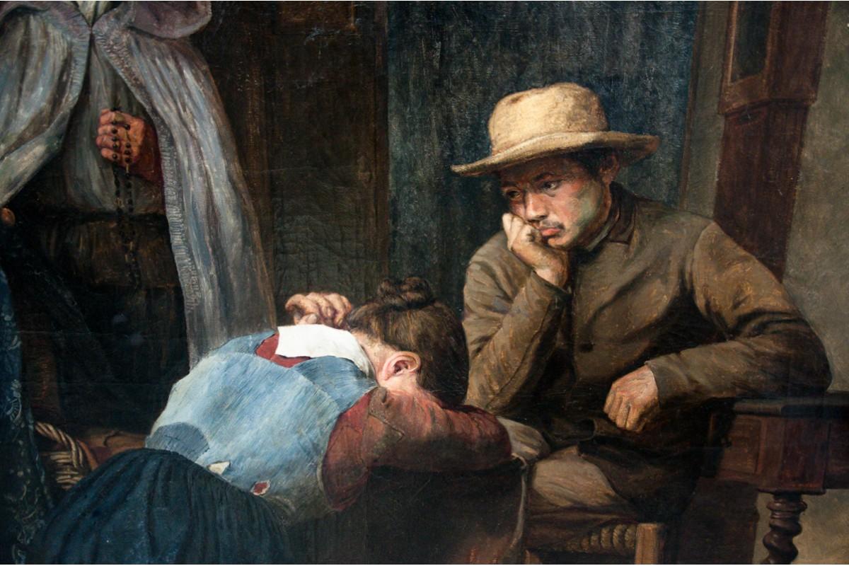 Belgian Huge painting 