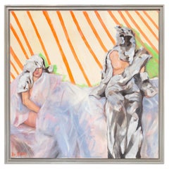 Huge painting ‘packaging material’ by Jacqueline Borg