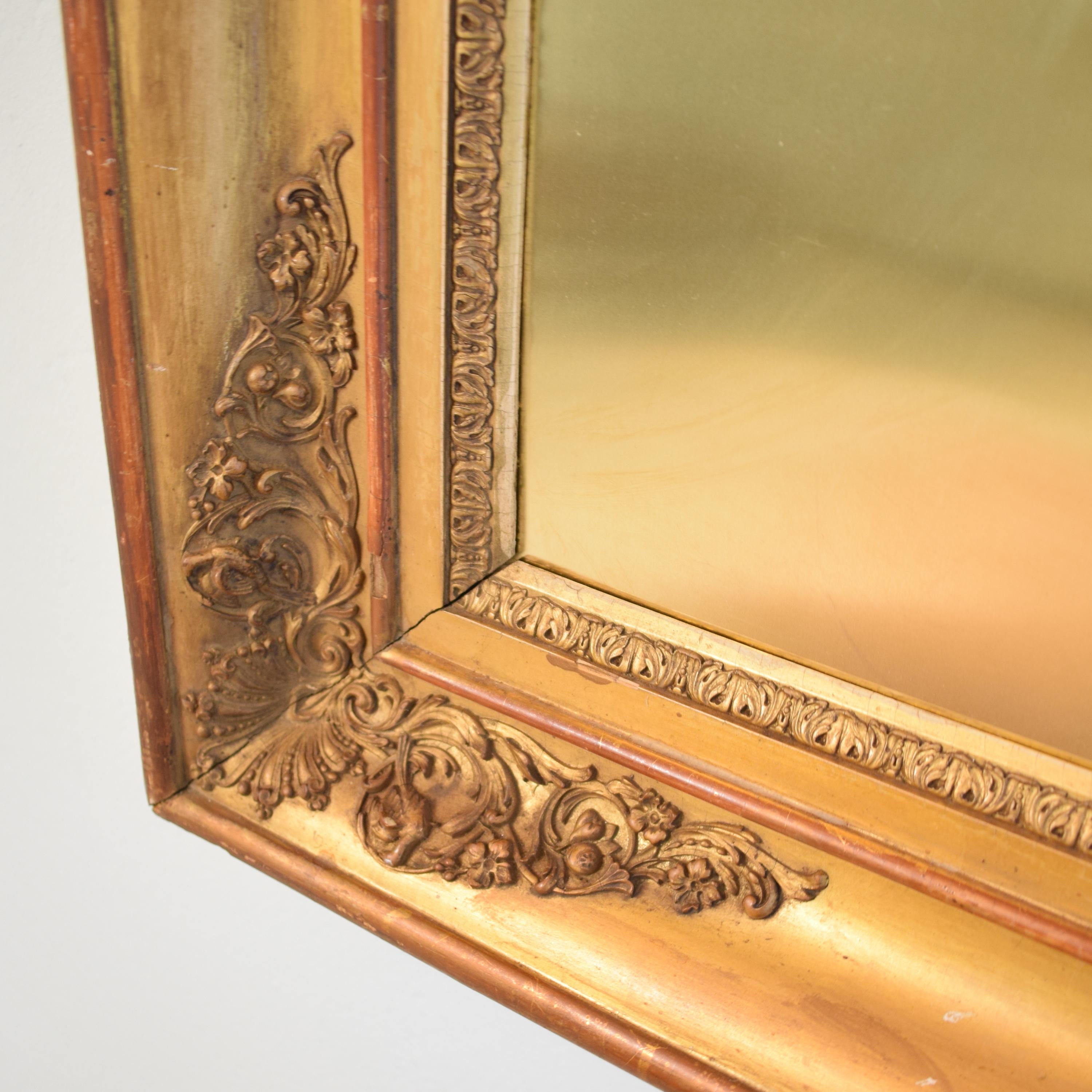  Abstract Modern Paintings on Brass Huge Pair of Late 19th Century Gilded Frames For Sale 4