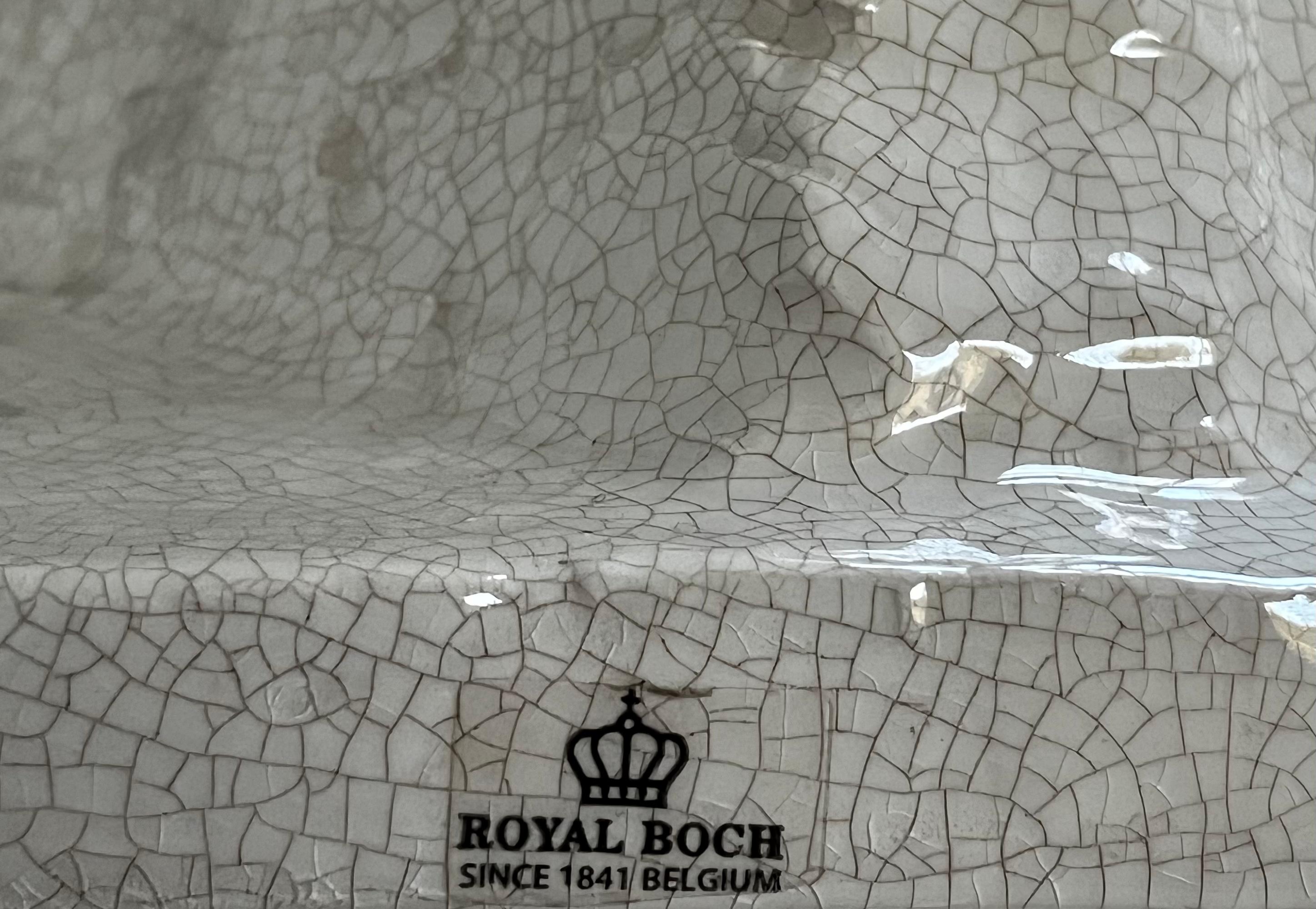 Belgian Huge Jaguar Head, Animal Ceramic, Patrick Villas for Royal Boch