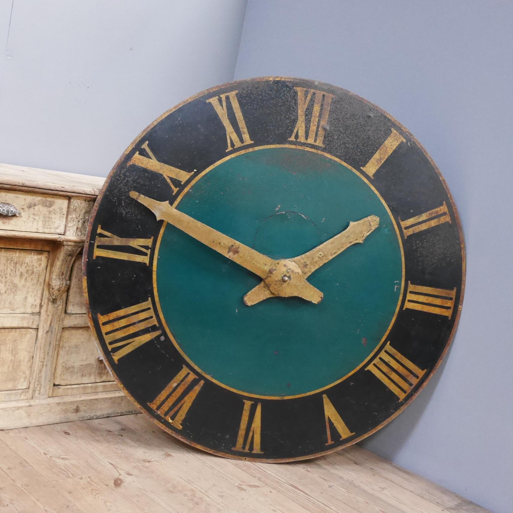 Großes Pariser Tower-Uhrgehäuse in Originalfarbe im Zustand „Gut“ im Angebot in Downham Market, GB