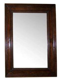 Grand miroir européen rustique Stanhope de Paul Ferrante