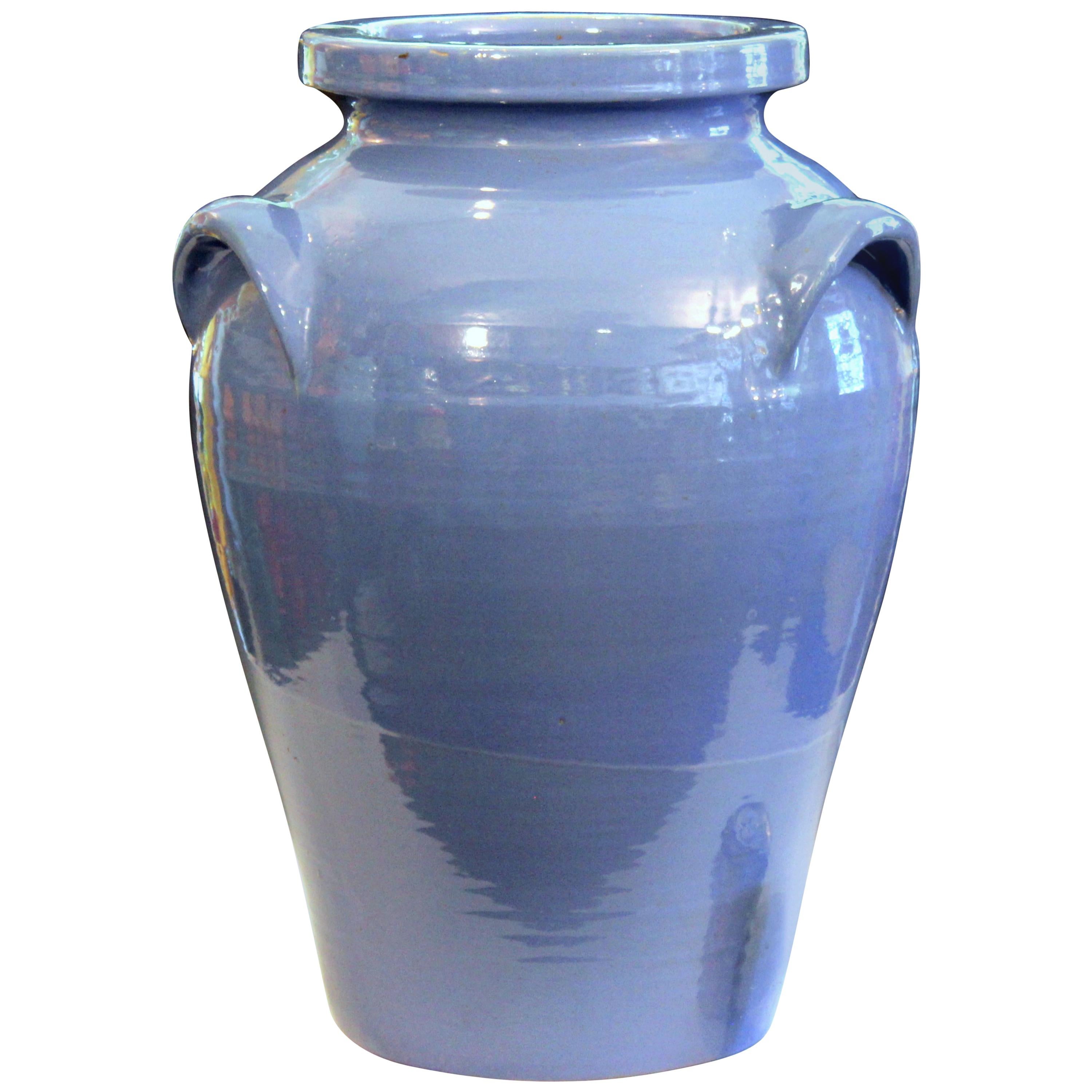 Huge Pickrull Zanesville Norwalk Pot Shop Urn Pottery Arts & Crafts Floor Vase For Sale