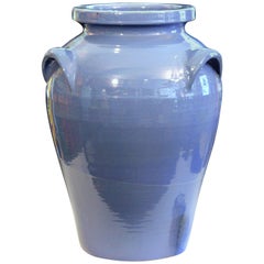 Antique Huge Pickrull Zanesville Norwalk Pot Shop Urn Pottery Arts & Crafts Floor Vase