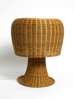 Huge Rattan Mushroom Floor Lamp Amanita FC23 by the Campana Brothers for Alessi