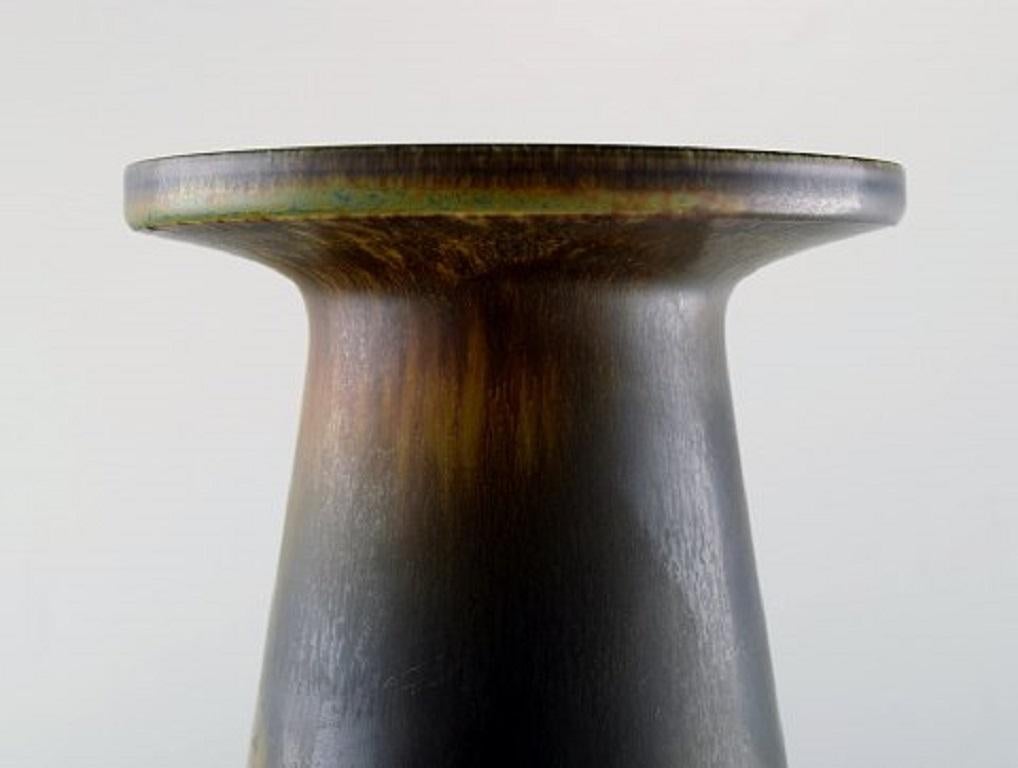 Swedish Huge Rörstrand Floor Vase in Ceramics by Gunnar Nylund For Sale