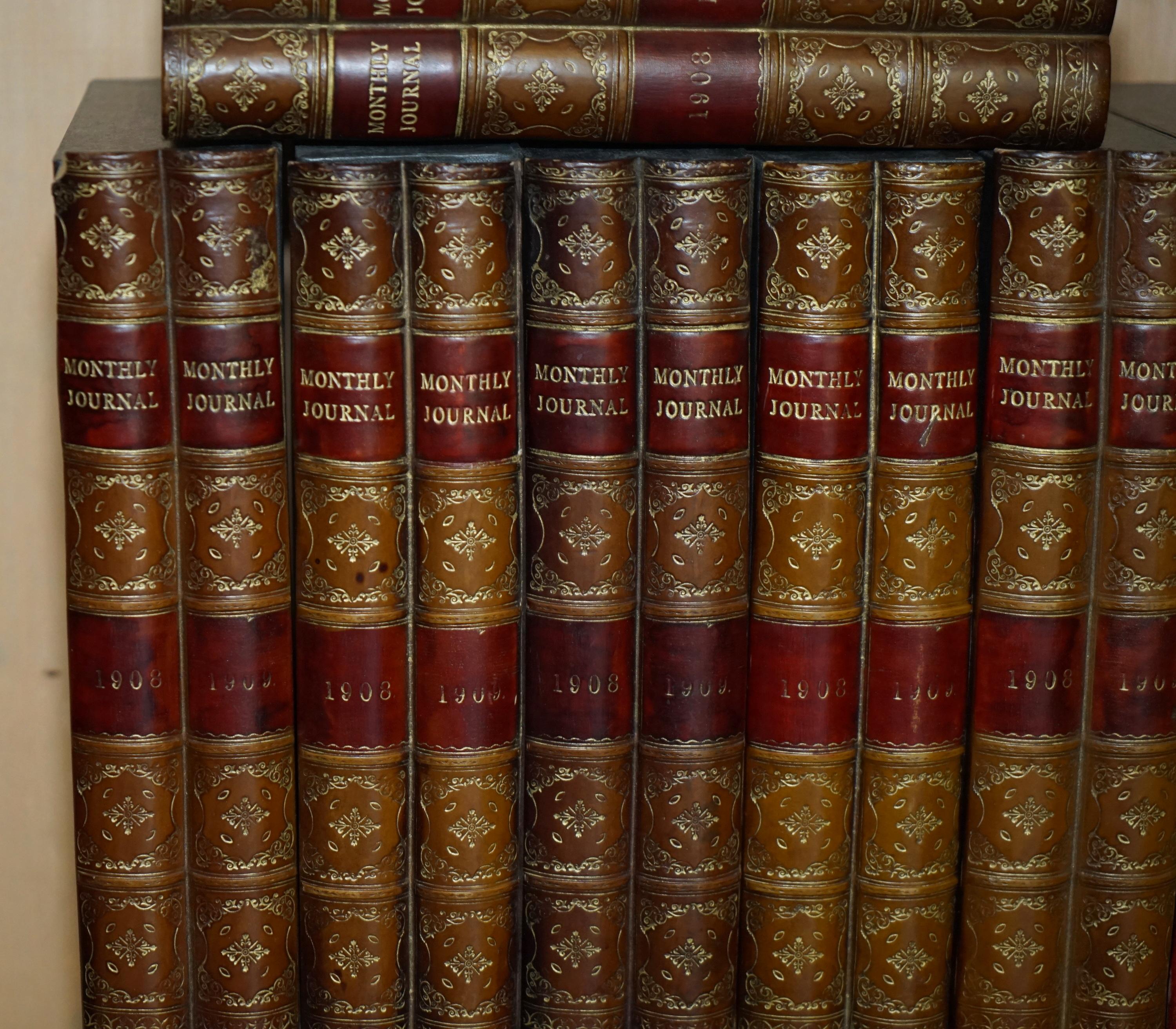 ENORME SELEZIONE DI 37 SCATOLE PORTAFOGLI IN PELLE A4 D'EPOCA CON FRONTI DI LIBRO IN FAUX In condizioni buone in vendita a West Sussex, Pulborough