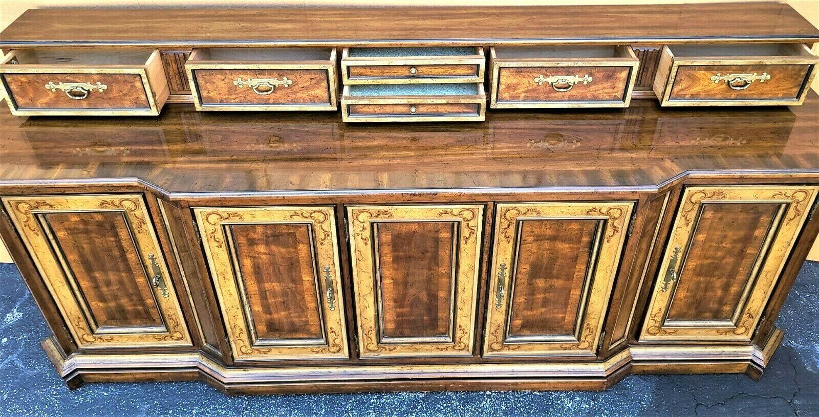 Late 20th Century Credenza Sideboard Buffet Sketchbook by HERITAGE