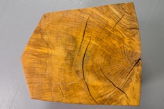 Huge Solid American Studio Coffee Table or Stool by Howard Werner