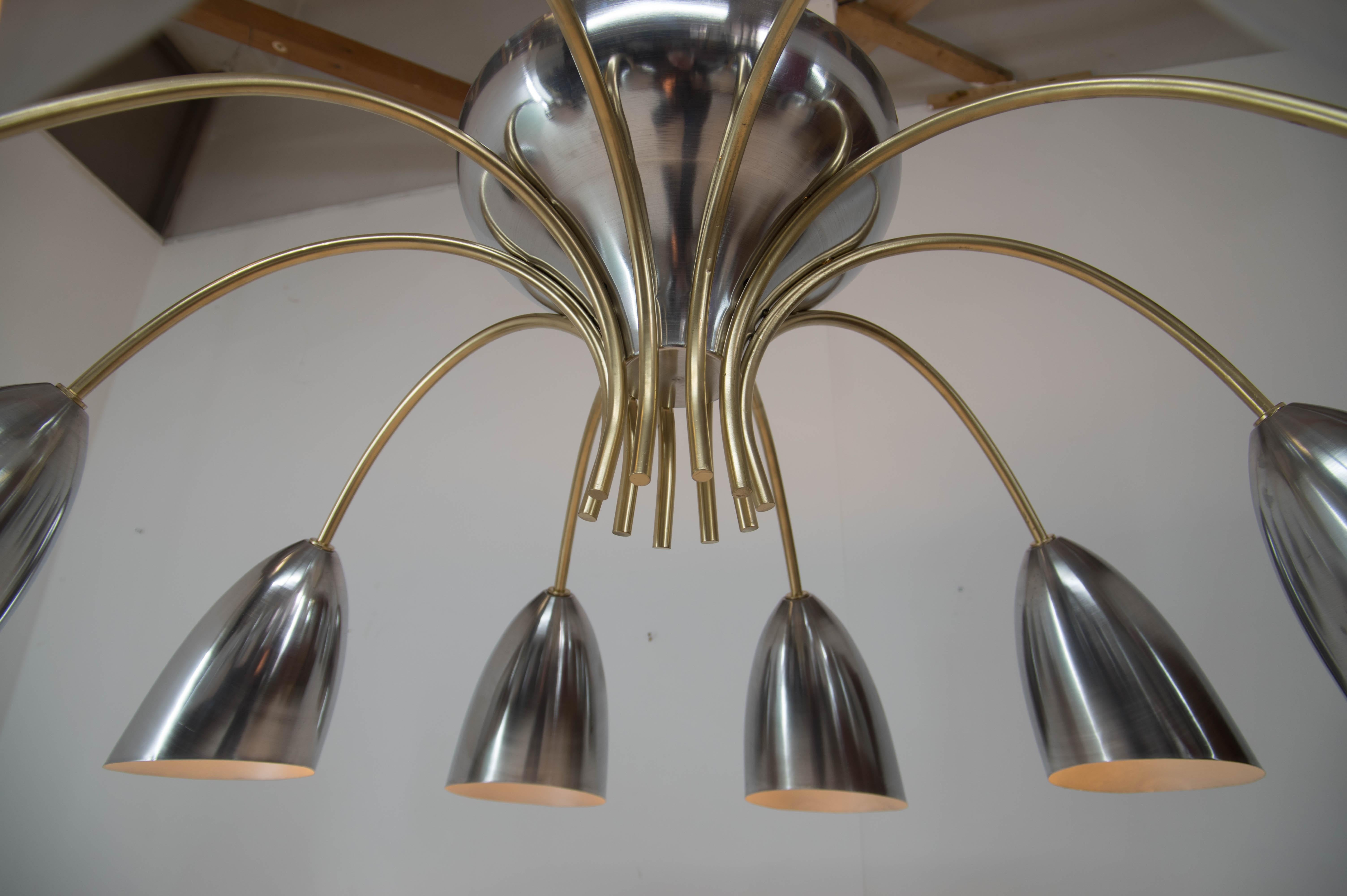 Huge Space Age Chandelier, 1960s, Two Items Available For Sale 4