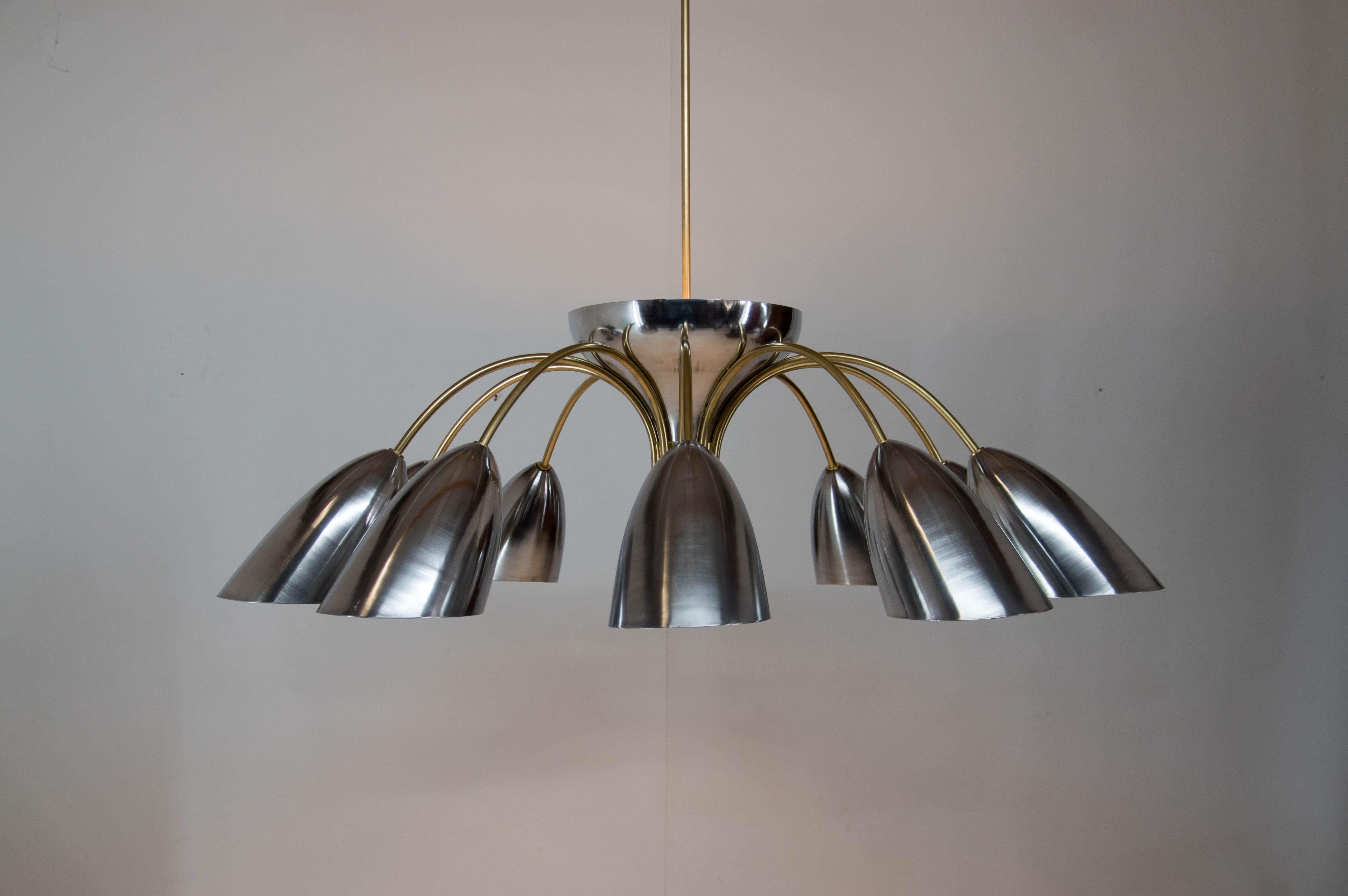 Huge Space Age Chandelier, 1960s, Two Items Available For Sale 5