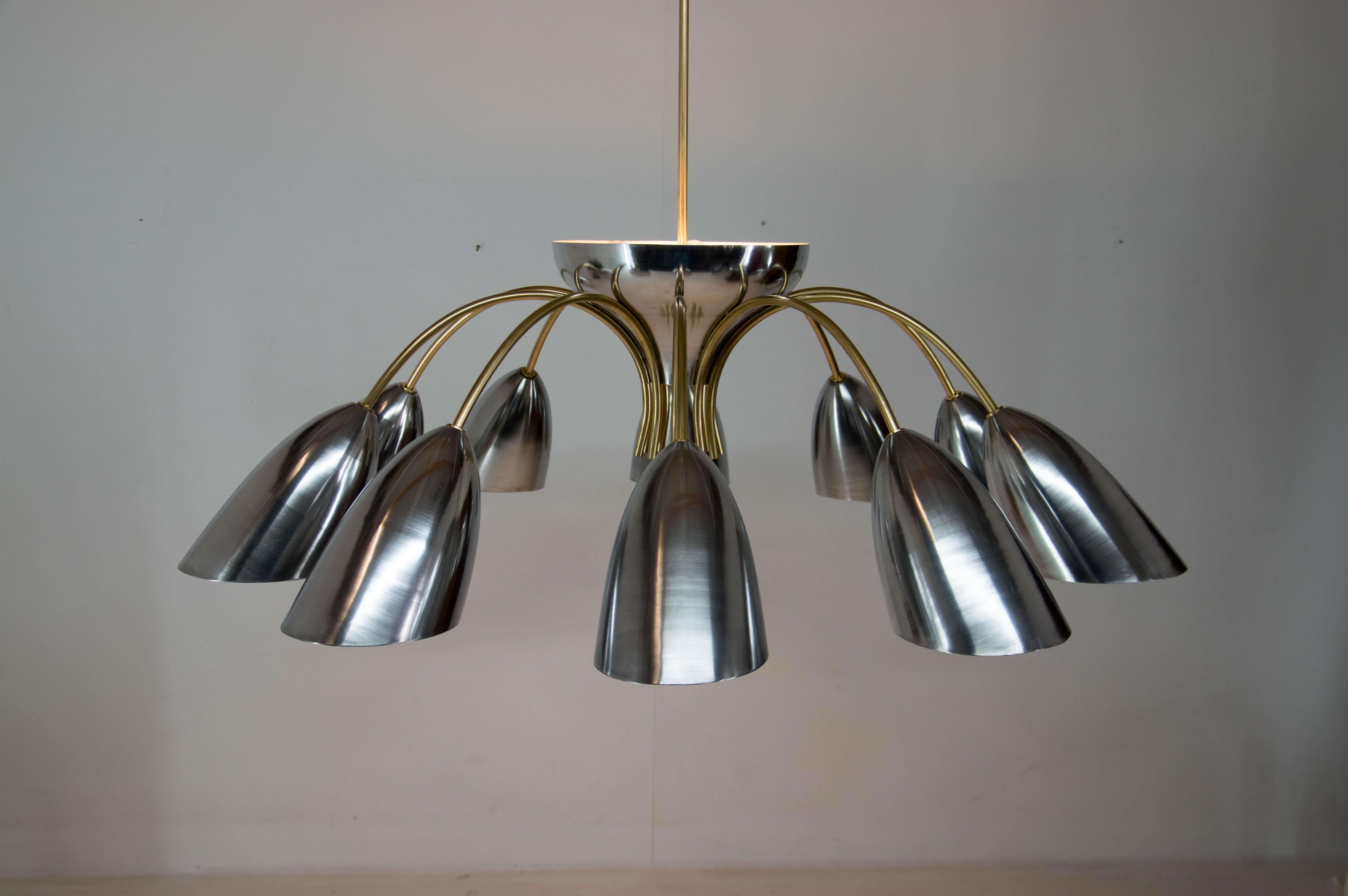 Huge Space Age Chandelier, 1960s, Two Items Available For Sale 6