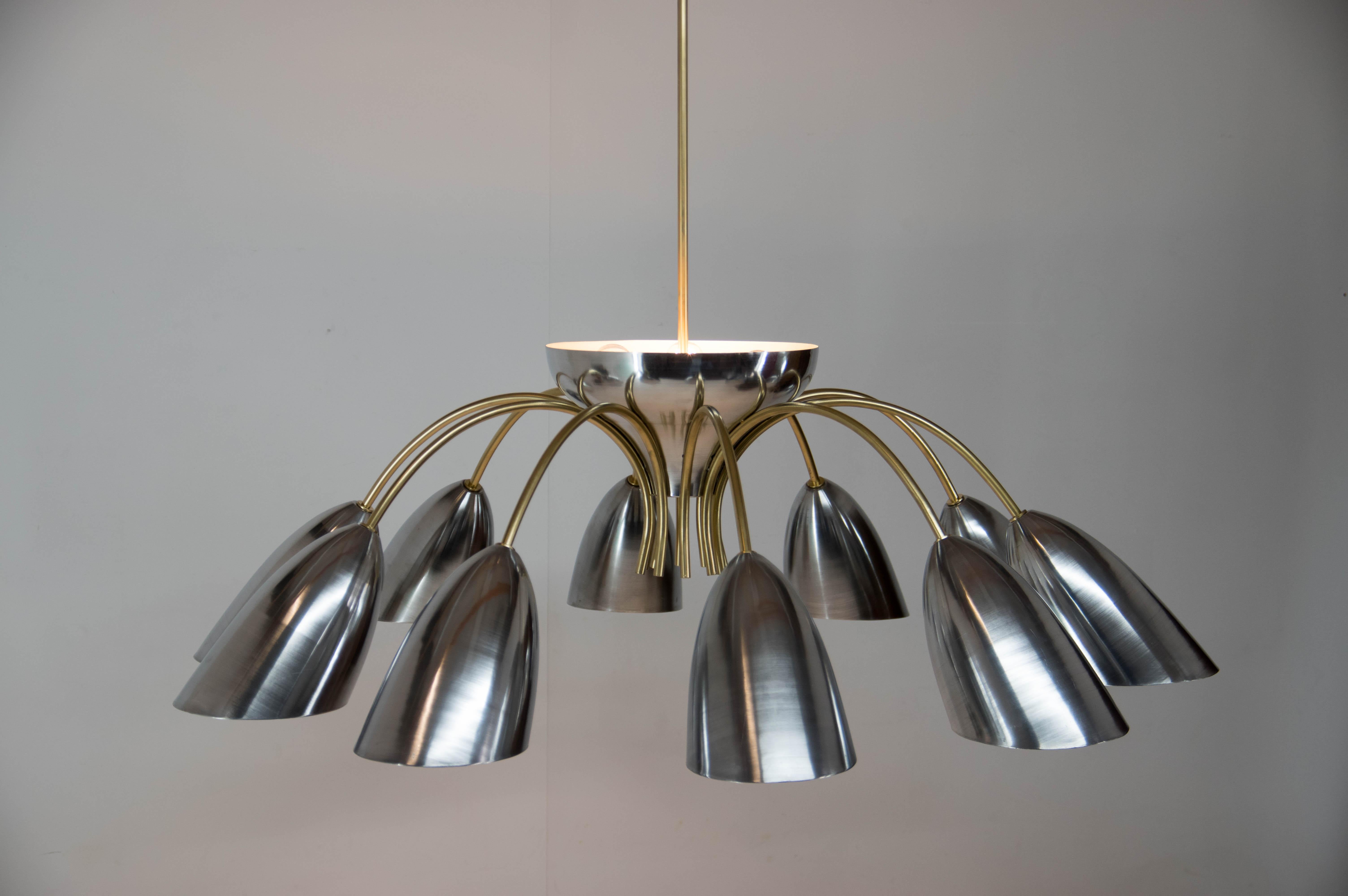 Huge Space Age Chandelier, 1960s, Two Items Available For Sale 8
